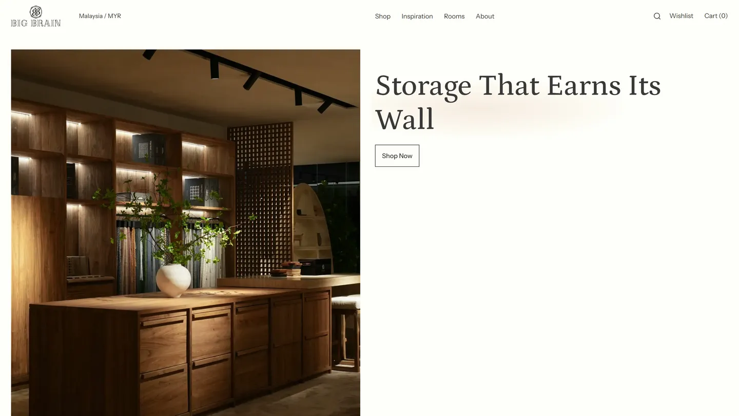 Storage That Earns Its Wall