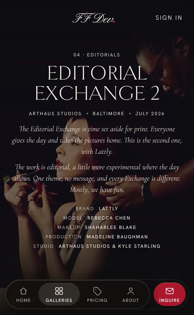 Phone: editorial exchange