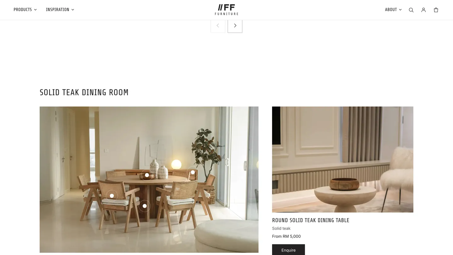 Shop the look: a teak dining room