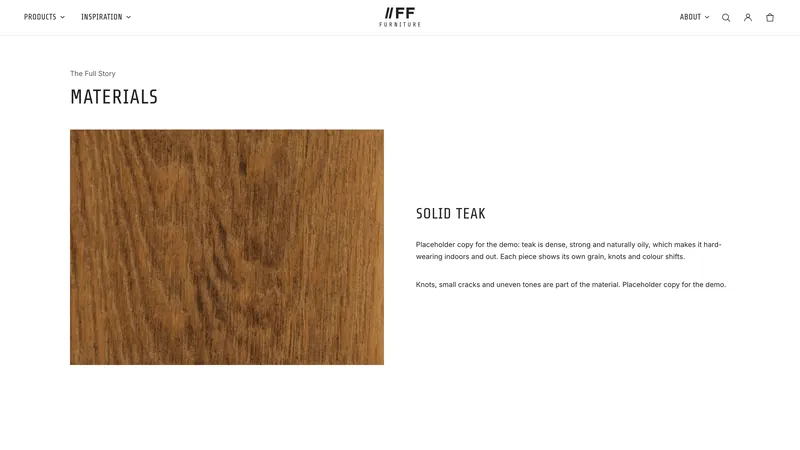 The material index