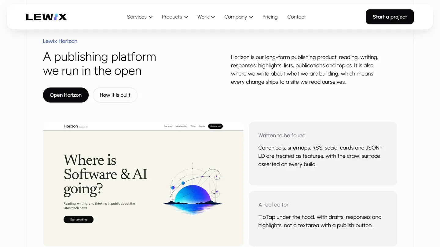 Horizon: where is software and AI going?