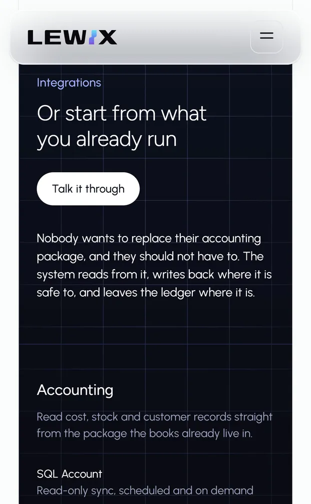 Phone: integrations
